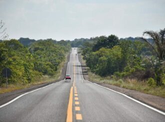 Dnit revitaliza 52 km de sinalização na BR-432, no município do Cantá