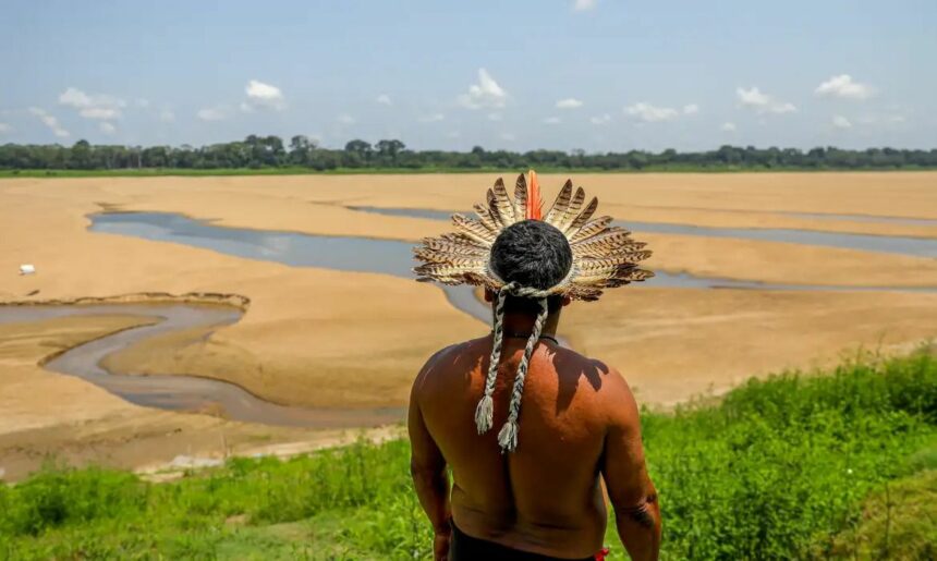 Rios da bacia amazônica continuam abaixo do nível