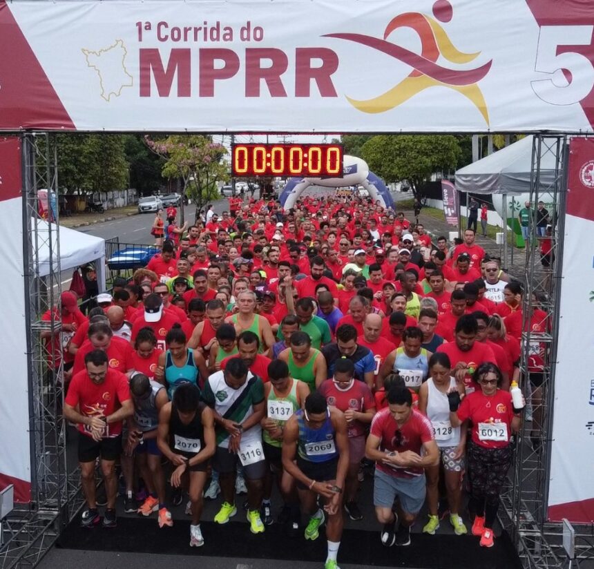 Inscrições para a 2ª Corrida do MPRR iniciaram nesta terça-feira (23)