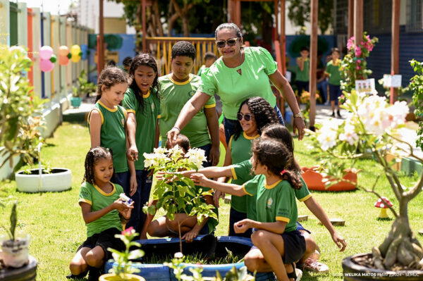 Escola da Prefeitura de Boa Vista constrói praça ecológica com prêmio do concurso nacional ‘Crianças Mais Saudáveis’