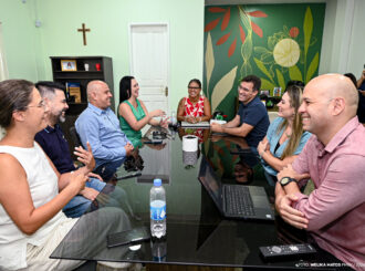Comitiva de Santa Catarina visita Boa Vista para conhecer programa que fortalece e reestrutura Atenção Primária do SUS