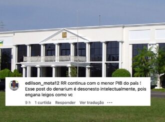 Seguidor ‘desmente’ publicação da página do governador no Instagram e tem mensagem apagada pela assessoria