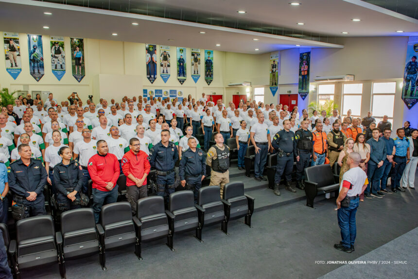Aprovados no concurso da Guarda Civil Municipal de Boa Vista iniciam curso de formação para reforçar efetivo e trazer mais segurança à população