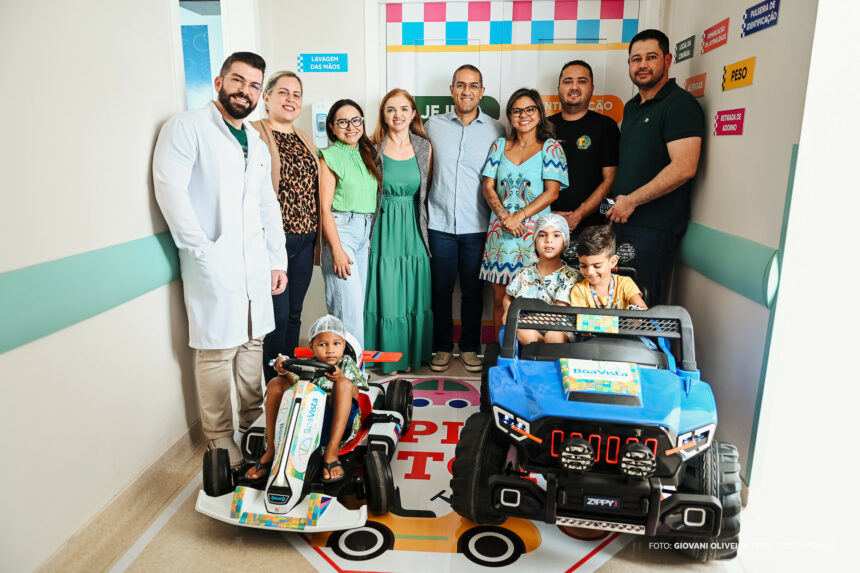 Um show de empatia: Hospital da Criança está ainda mais humanizado após ganhar carrinhos elétricos e ampliar redário