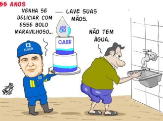 Feliz aniversário sem água…