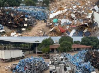 Abandono: escola estadual vira depósito de lixo, diz denúncia