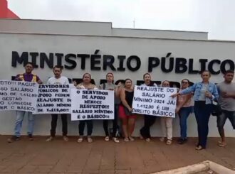 Servidores públicos de Rorainópolis cobram reajuste do salário mínimo de R$ 1.412 à Prefeitura