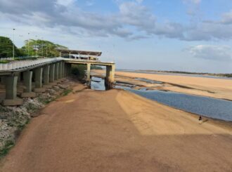 Estiagem: Rio Branco atinge -28cm e registra segundo menor nível da história