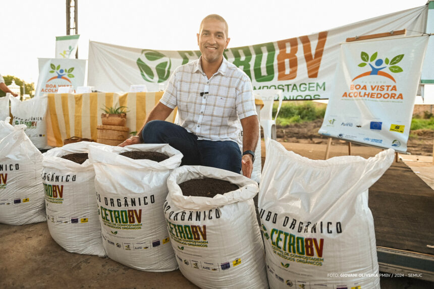 Prefeito Arthur Henrique inaugura 1º Centro de Compostagem de Resíduos Orgânicos da Amazônia Legal, em Boa Vista