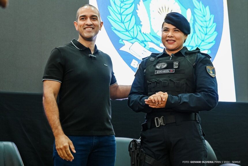 Cícera Mangabeira é a primeira mulher a assumir o comando da Guarda Civil Municipal de Boa Vista