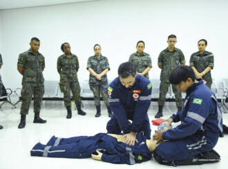 Samu Boa Vista promove curso aos profissionais de saúde da Base Aérea