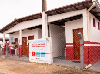 Instalação sanitária para migrantes e refugiados é inaugurada em Pacaraima