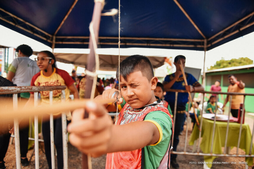 Jogos Escolares Indígenas em Boa Vista, incentivam e valorizam a cultura local