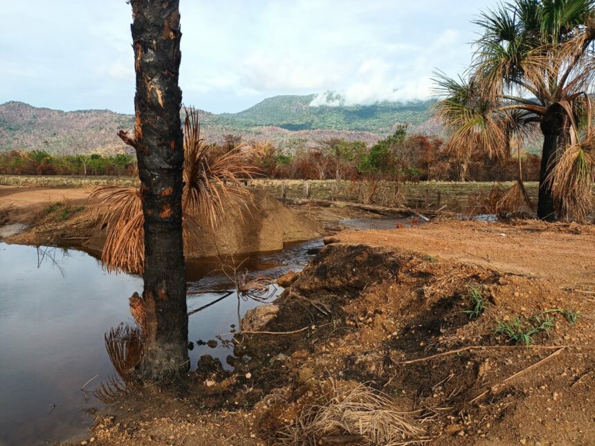 Moradores do Apiaú denunciam falta de energia elétrica há mais de 10 dias na região; ponte quebrada impede serviço da Roraima Energia