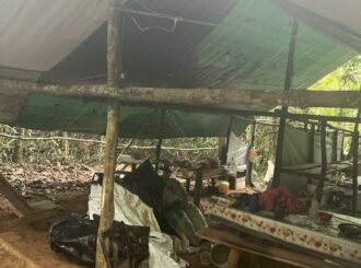 Forças Armadas destroem acampamentos e equipamentos usados no garimpo ilegal na Terra Yanomami