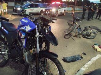 Acidente entre moto e bicicleta deixa um morto e dois feridos em avenida de Boa Vista