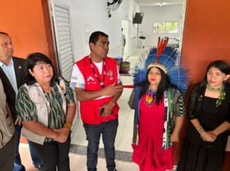 Ministra Sônia Guajajara inaugura primeira etapa da reforma da Casai Yanomami, em Roraima
