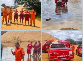 Mulher é arrastada pela correnteza e resgatada por bombeiros no Rio Branco