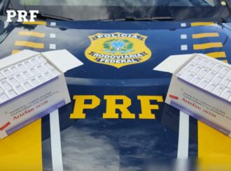 PRF: medicamentos que seriam vendidos no garimpo ilegal são apreendidos na BR-401, em Boa Vista