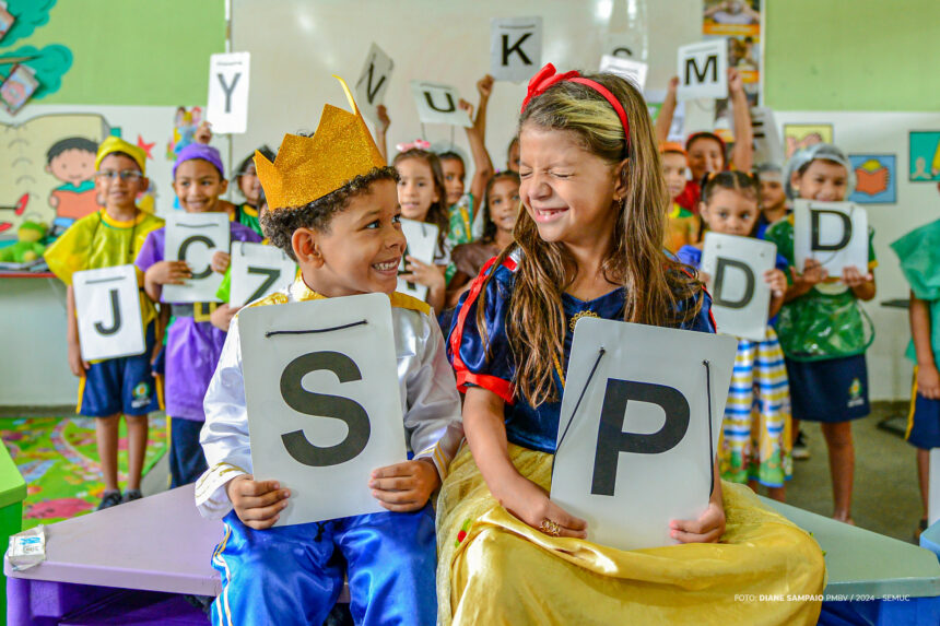 Dia “A” de Alfabetização: escolas de Boa Vista promovem programação com atividades lúdicas que incentivam a leitura e escrita