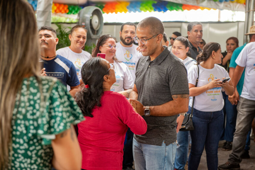 Famílias do Baixo São Marcos recebem um dia de serviços gratuitos e essenciais na ação “Prefeitura Com Você”