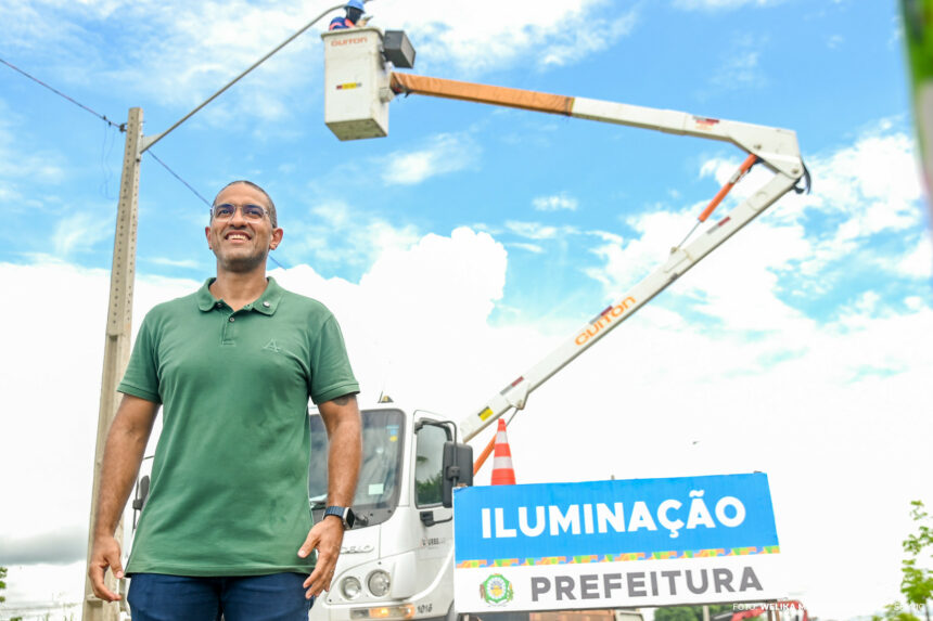 Avenida dos Trabalhadores: área no bairro Dr. Airton Rocha é contemplada com novos pontos de iluminação de LED