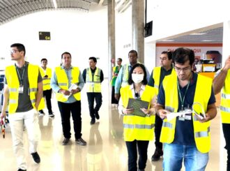 DPE visita Aeroporto de Boa Vista para avaliar retirada da ponte de embarque que dá acesso às aeronaves