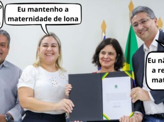 Os responsáveis pela obra da maternidade e o senador que não faz nada pela saúde posam com ministra como se nada acontecesse em RR