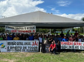 Governo de Roraima não concedeu reajuste salarial à servidores e profissionais ameaçam greve geral