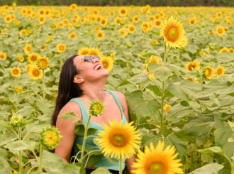 AgroBV 2024: beleza do campo de girassóis encantou visitantes