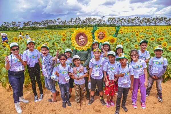 Comitê das Crianças de Boa Vista: integrantes visitam a AgroBV e participam de atividades lúdicas