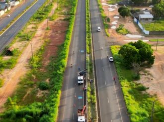 Prefeitura de Boa Vista começa a implantar mais de 280 postes de iluminação LED na avenida Brasil