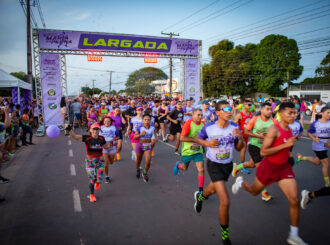 Corrida Patrulha Maria da Penha reuniu milhares de pessoas para conscientização do combate à violência doméstica em Boa Vista