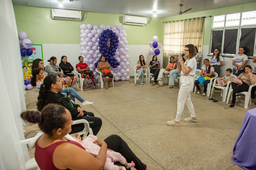 Ação Prefeitura com Você encerra Campanha Agosto Lilás em Boa Vista