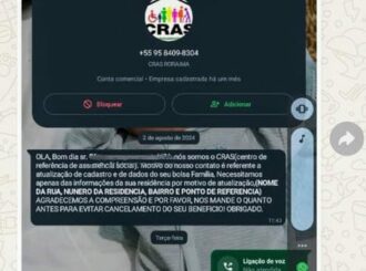 Criminosos usam nome da Prefeitura de Boa Vista para aplicar golpe por WhatsApp