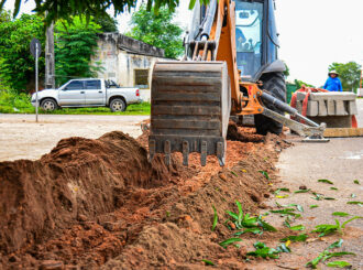 Obras de urbanização continuam pela capital: bairro 13 de Setembro recebeu implantação e reparos de sarjeta, calçada e meio-fio