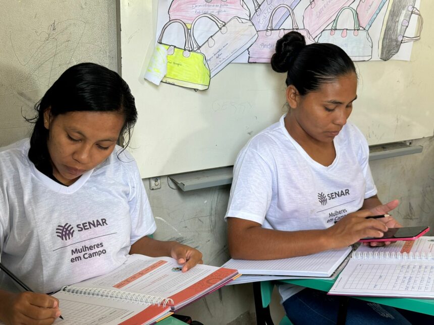 Senar Roraima abre inscrições para projeto de capacitação voltado a mulheres do campo na zona rural de Boa Vista