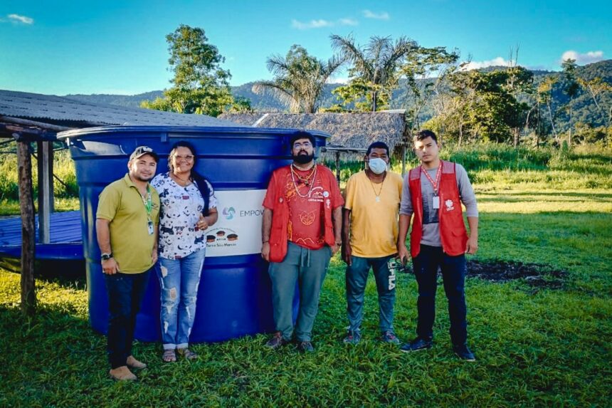 Famílias indígenas afetadas pelas queimadas em RR, recebem apoio após fogo destruir sistemas de abastecimento de água