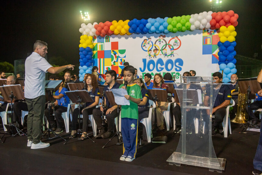 Jogos Escolares 2024: desfile de delegações, acendimento da pira olímpica e apresentações culturais marcam abertura das competições