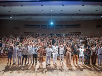 Trio Roraimeira encerra Mormaço Cultural 2024 com show histórico de 40 anos de carreira no Teatro Municipal