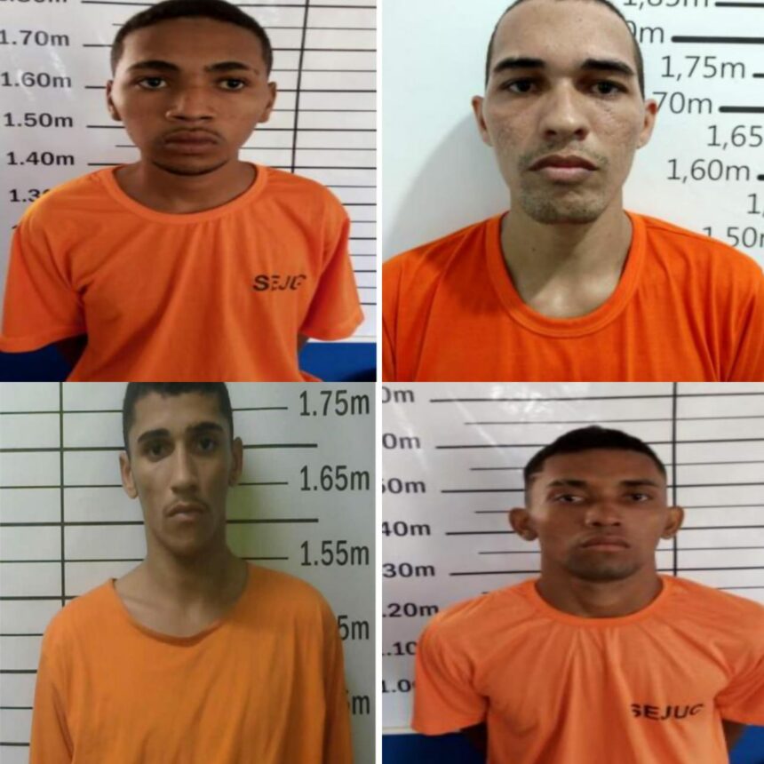 Quatro presos fogem do maior presídio de Roraima