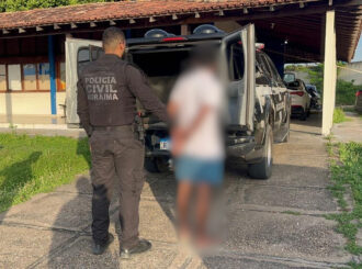 Ajudante de pedreiro é preso suspeito de estuprar a própria filha de 10 anos em Boa Vista