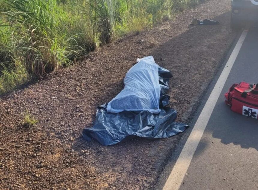 Homem tem cabeça esmagada após ser atropelado por carro em rodovia de RR