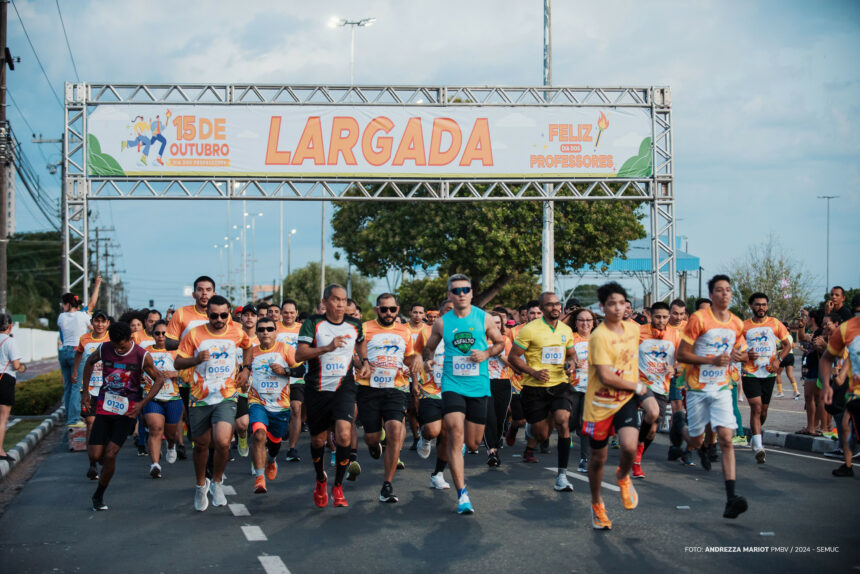 Tradicional Corrida 15 de Outubro encerra programação de comemoração ao Dia do Professor em Boa Vista