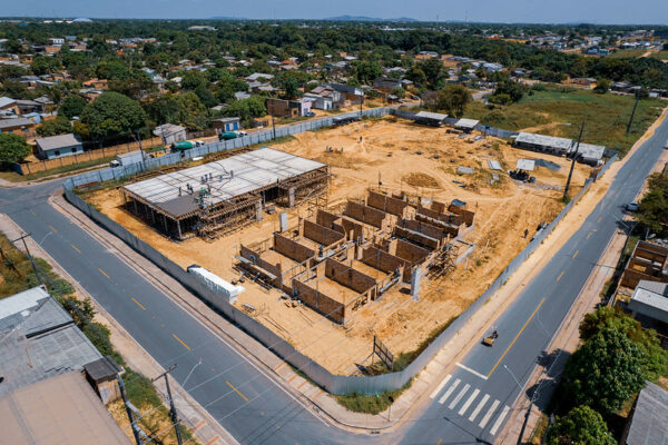 Escola municipal em construção no bairro Araceli, em Boa Vista, vai ofertar mais de 800 vagas