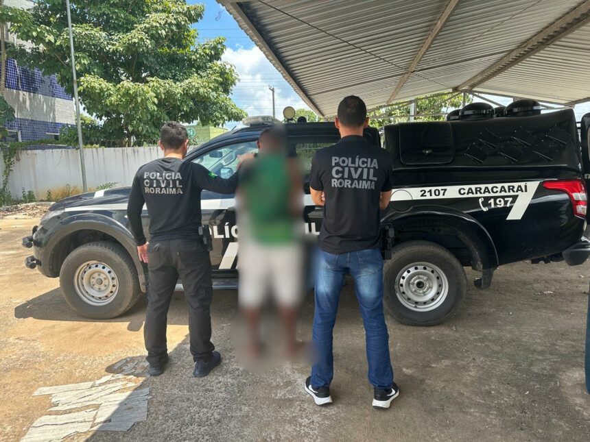 Membro de facção criminosa condenado a cinco anos de prisão é capturado no interior de RR