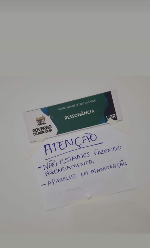 Com máquina de ressonância quebrada há uma semana no HGR, familiares de idoso com problemas na vesícula denunciam dificuldades para fazer exame