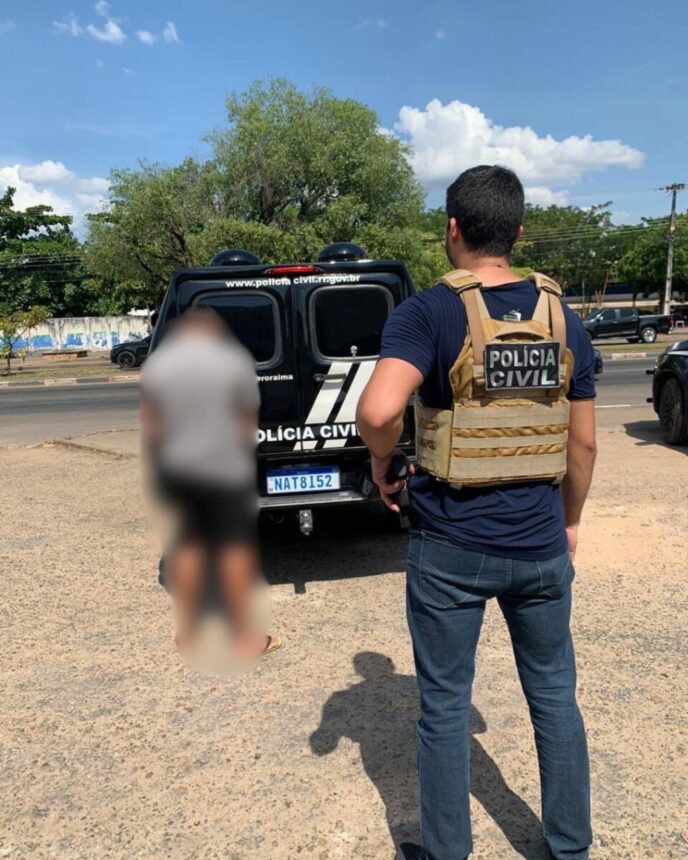 Foragido do Pará por roubo é capturado em Roraima