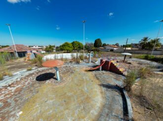 Parque aquático do bairro Caçari segue abandonado mesmo após reforma milionária do Governo de Roraima