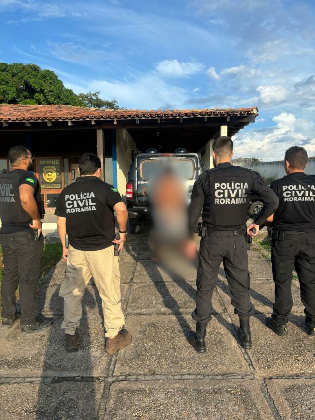 Homem acusado de estuprar e engravidar sobrinha de 13 anos é preso em Boa Vista